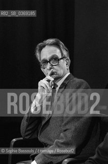 Portrait of Claude Mauriac, le 13 mars 1981  ©Sophie Bassouls/Leemage/Rosebud2