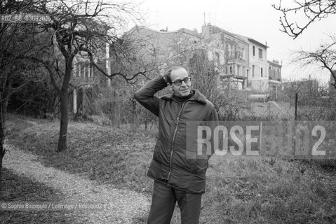 Portrait of Efim Etkind le 9 fevrier 1978  ©Sophie Bassouls/Leemage/Rosebud2