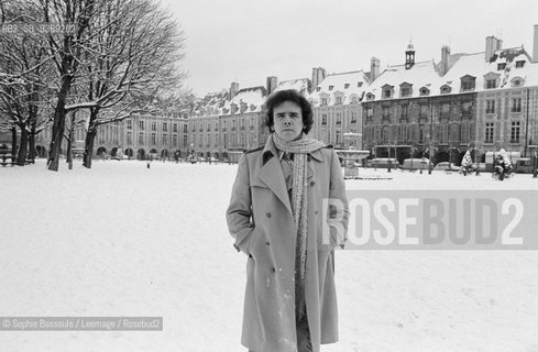 Portrait of Jean-Edern (Jean Edern) Hallier le 13 fevrier 1978  ©Sophie Bassouls/Leemage/Rosebud2