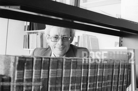 Portrait of Emmanuel Leroy-Ladurie (Leroy Ladurie) le 9 mars 1978  ©Sophie Bassouls/Leemage/Rosebud2