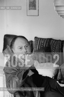 Portrait of Michel Polac le 29 avril 1975  ©Sophie Bassouls/Leemage/Rosebud2