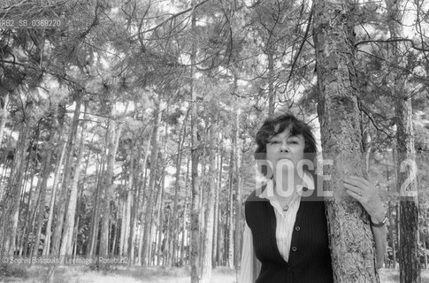 Portrait of Francoise Parturier le 10 juin 1983  ©Sophie Bassouls/Leemage/Rosebud2