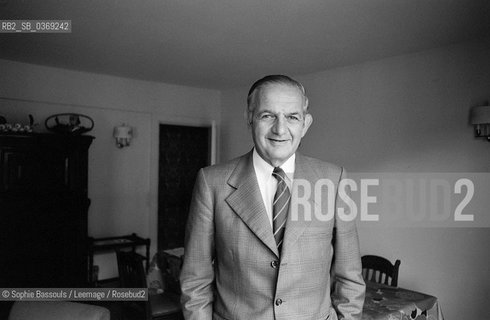 Portrait of Alfred Grosser le 26 septembre 1978  ©Sophie Bassouls/Leemage/Rosebud2