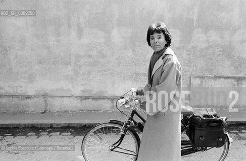 20 Apr 1977 --- Writer Benoite Groult  ©Sophie Bassouls/Leemage/Rosebud2