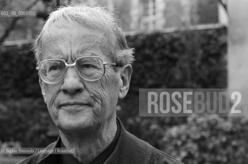 Portrait of Alfred Andersch le 14 mars 1979  ©Sophie Bassouls/Leemage/Rosebud2