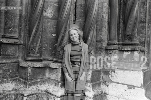 Portrait of Diane De Margerie le 11 mai 1979  ©Sophie Bassouls/Leemage/Rosebud2