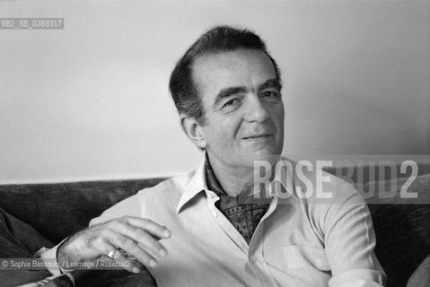 Portrait of Michel Droit le 28 fevrier 1980  ©Sophie Bassouls/Leemage/Rosebud2