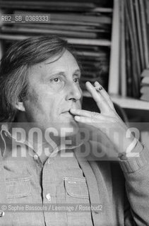 Portrait of Carlos Semprun-Maura (Semprun Maura) le 14 septembre 1981  ©Sophie Bassouls/Leemage/Rosebud2