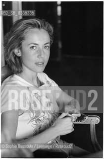 Portrait of Dominique Bona le 23 septembre 1981  ©Sophie Bassouls/Leemage/Rosebud2