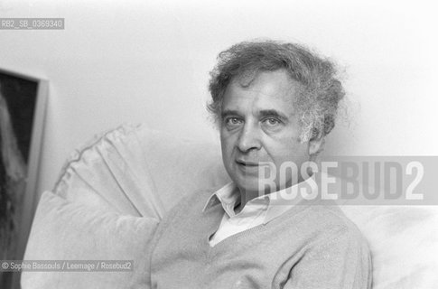 Portrait of Serge Moscovici le 18 septembre 1981  ©Sophie Bassouls/Leemage/Rosebud2