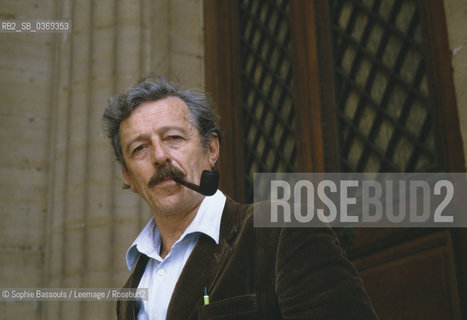 Portrait of Hubert Nyssen le 3 octobre 1985  ©Sophie Bassouls/Leemage/Rosebud2