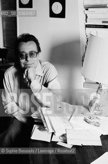 Portrait of Hubert Juin le 13 octobre 1984  ©Sophie Bassouls/Leemage/Rosebud2