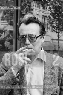 Portrait of Hubert Juin le 13 octobre 1984  ©Sophie Bassouls/Leemage/Rosebud2