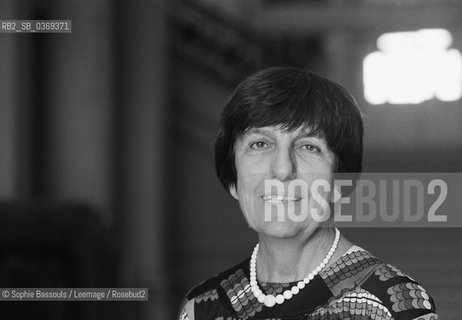 Portrait of Madeleine Reberioux at Paris, le 22 octobre 1981  ©Sophie Bassouls/Leemage/Rosebud2