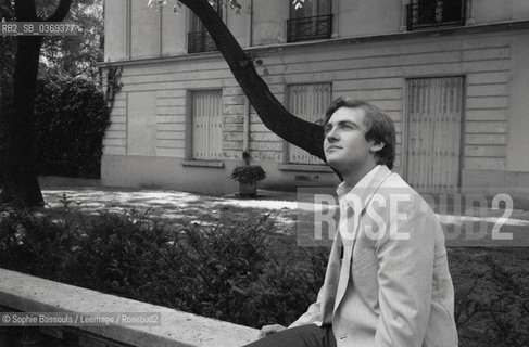 Portrait of Didier Van Cauwelaert le 26 mai 1982  ©Sophie Bassouls/Leemage/Rosebud2