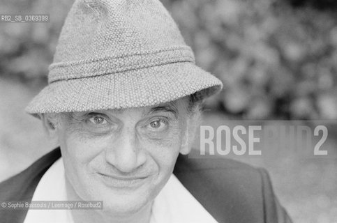 Portrait of David Shahar le 1 juin 1983  ©Sophie Bassouls/Leemage/Rosebud2