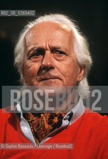 Portrait of Rene Dumont le 1 juillet 1983  ©Sophie Bassouls/Leemage/Rosebud2