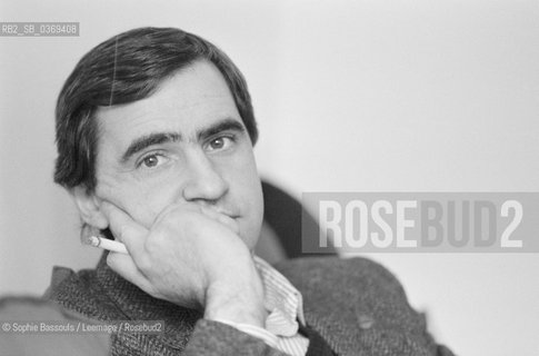 Portrait of Pierre Rosanvallon le 15 janvier 1985  ©Sophie Bassouls/Leemage/Rosebud2