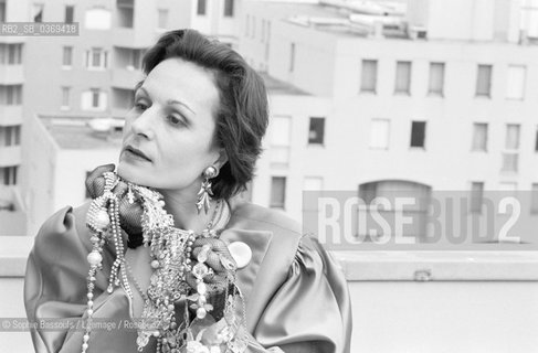 Portrait of Hortense Dufour le 18 avril 1986  ©Sophie Bassouls/Leemage/Rosebud2