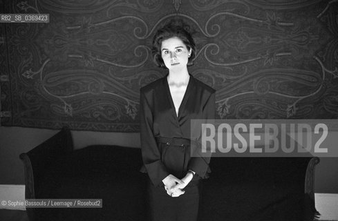 Portrait of Elisabeth Barille at Paris, le 30 avril 1986  ©Sophie Bassouls/Leemage/Rosebud2