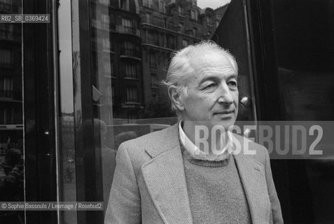 Portrait of Lorand Gaspar at Paris, le 6 mai 1986  ©Sophie Bassouls/Leemage/Rosebud2