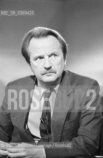 Portrait of Regis Debray at Paris, le 9 mai 1986  ©Sophie Bassouls/Leemage/Rosebud2