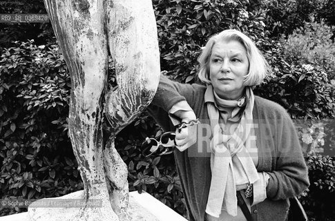 Portrait of Flora Groult at Paris, le 9 mai 1986  ©Sophie Bassouls/Leemage/Rosebud2