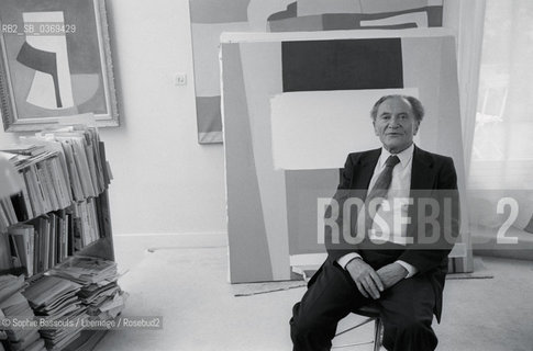 Portrait of Francois Fejto at Paris, le  juin 1986  ©Sophie Bassouls/Leemage/Rosebud2