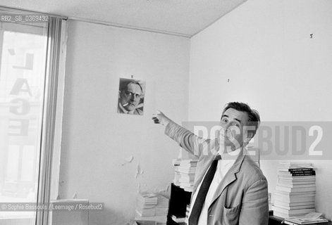 Portrait of Vladimir Dimitrijevic at Paris, le 6 septembre 1986  ©Sophie Bassouls/Leemage/Rosebud2