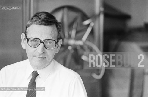 Portrait of Francois Gros at Paris, le 12 septembre 1986  ©Sophie Bassouls/Leemage/Rosebud2