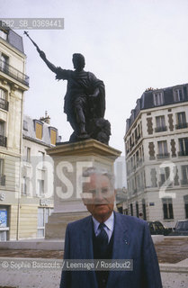 Portrait of Andre Castellot at Paris, le 1 octobre 1986  ©Sophie Bassouls/Leemage/Rosebud2