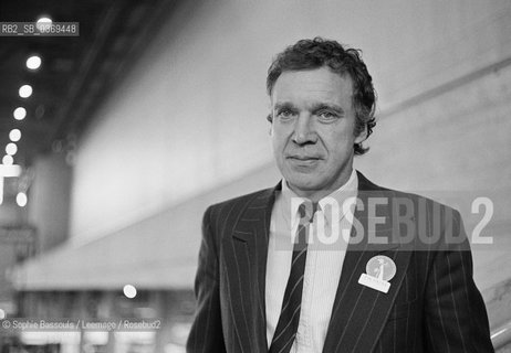 Portrait of Pierre-Marcel (Pierre Marcel) Favre at Geneva, Switzerland, le 13 mai 1987  ©Sophie Bassouls/Leemage/Rosebud2