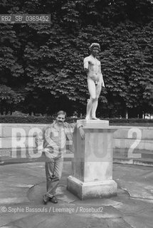 Portrait of Jean-Marie (Jean-Marie) Laclavetine at Paris, le 29 juin 1989  ©Sophie Bassouls/Leemage/Rosebud2