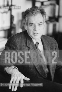 Portrait of Michel Henry at Paris, le 8 decembre 1986  ©Sophie Bassouls/Leemage/Rosebud2