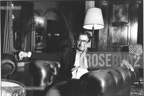 V-S Naipaul, 14 mai 1991  ©Sophie Bassouls/Leemage/Rosebud2