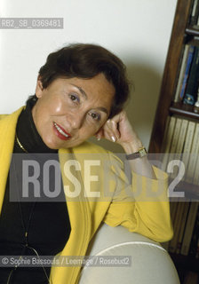 Portrait of Julia Kristeva at Illiers-Combray, Centre, le 28 septembre 1993  ©Sophie Bassouls/Leemage/Rosebud2