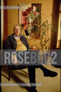 Portrait of Alphonse Boudard, le 27 octobre 1993  ©Sophie Bassouls/Leemage/Rosebud2