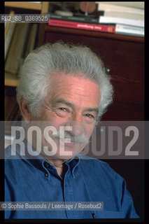 Portrait of Jacques Lederer le 28 juin 1999  ©Sophie Bassouls/Leemage/Rosebud2