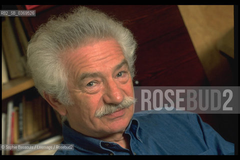 Portrait of Jacques Lederer le 28 juin 1999  ©Sophie Bassouls/Leemage/Rosebud2