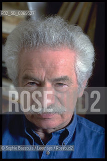 Portrait of Jacques Lederer le 28 juin 1999  ©Sophie Bassouls/Leemage/Rosebud2