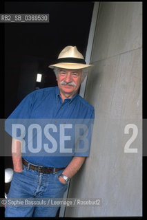 Portrait of Jacques Lederer le 28 juin 1999  ©Sophie Bassouls/Leemage/Rosebud2