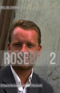 Portrait of Philip Hensher le 24 septembre 1999  ©Sophie Bassouls/Leemage/Rosebud2