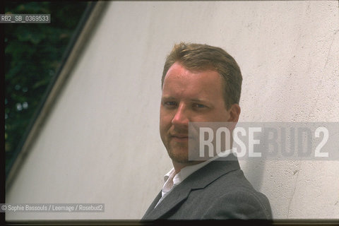 Portrait of Philip Hensher le 24 septembre 1999  ©Sophie Bassouls/Leemage/Rosebud2