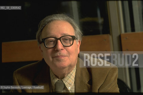 Portrait of Marc Ferro le 19 janvier 1998  ©Sophie Bassouls/Leemage/Rosebud2