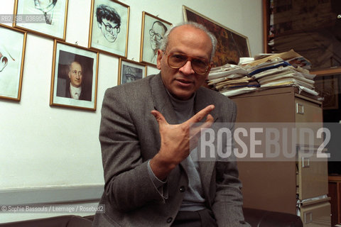 Portrait of Gamal El-Ghitany (ElGhitany ou El Ghitany) le 26 fevrier 1998  ©Sophie Bassouls/Leemage/Rosebud2