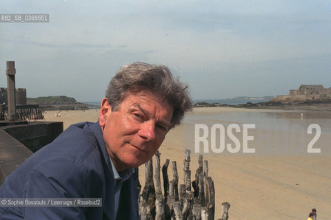 Portrait of Dominique Fernandez at Saint Malo, le 8 mai 1998  ©Sophie Bassouls/Leemage/Rosebud2