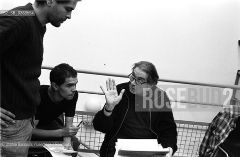 Portrait of Armand Gatti at Montreuil, Ile De France, le 16 juin 1998  ©Sophie Bassouls/Leemage/Rosebud2