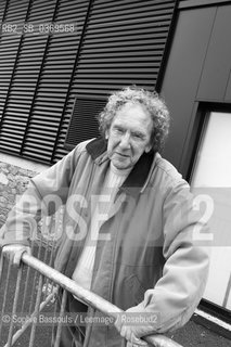 Portrait of Kenneth White le 19 mai 2013  ©Sophie Bassouls/Leemage/Rosebud2