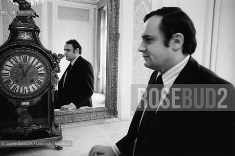 Portrait of Jacques Barrot, le 24 decembre 1974  ©Sophie Bassouls/Leemage/Rosebud2