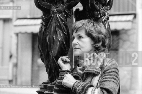 Portrait of Dominique Desanti, le 26 avril 1980  ©Sophie Bassouls/Leemage/Rosebud2